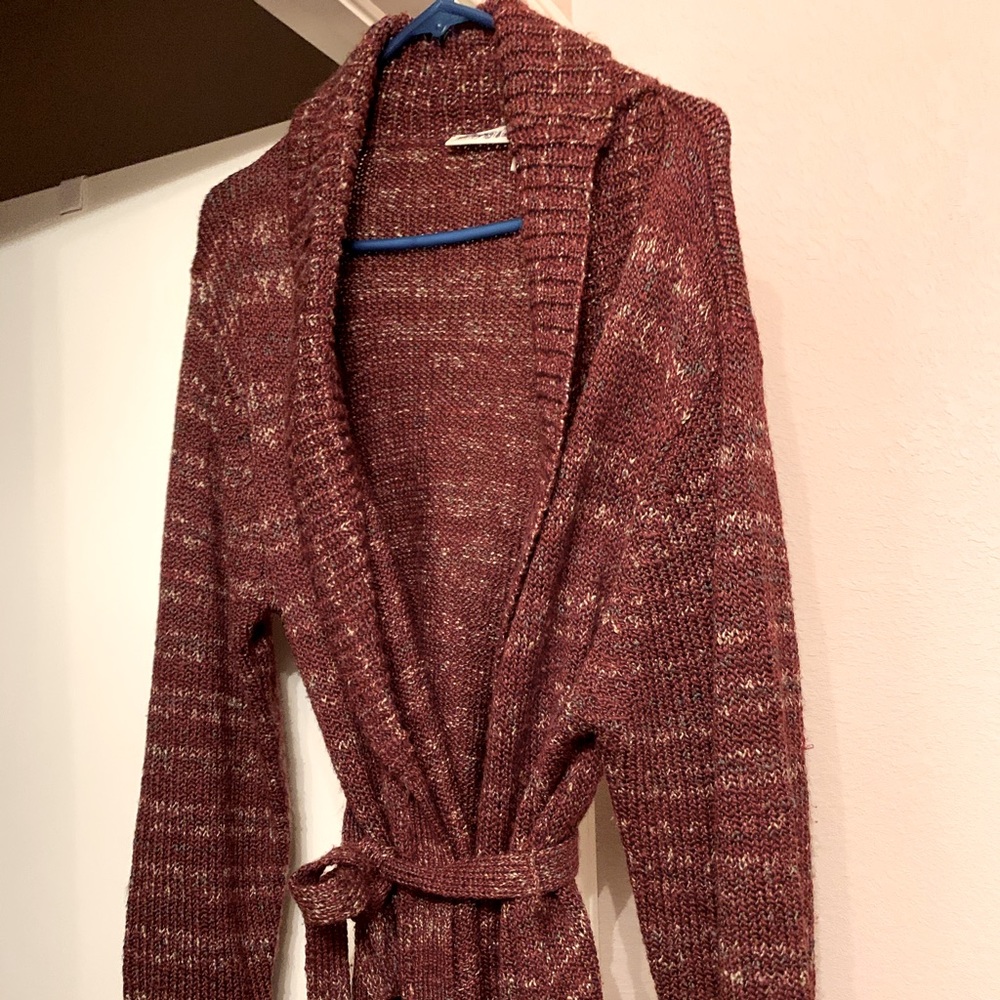 👚 3/$20.  Cardigan Sweater with tie waist